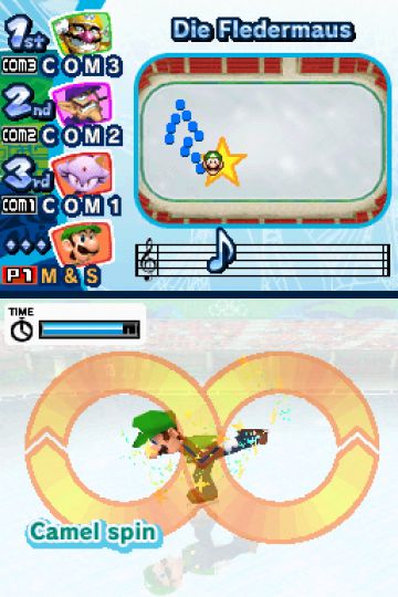 Immagine 4 del gioco Mario & Sonic ai Giochi Olimpici Invernali per Nintendo DS